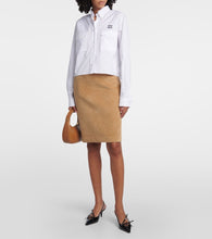 Miu Miu Corduroy pencil skirt