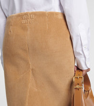 Miu Miu Corduroy pencil skirt