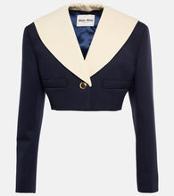 Miu Miu Crop wool jacket - Miu Miu 短款羊毛外套