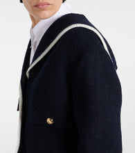 Miu Miu Cropped wool-blend tweed jacket