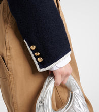 Miu Miu Cropped wool-blend tweed jacket