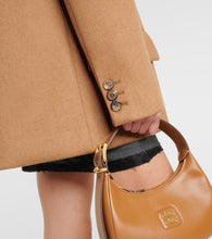 Miu Miu Double-breasted camel hair jacket