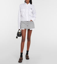 Miu Miu Embellished leather loafers