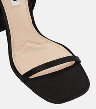 Miu Miu Embellished satin sandals