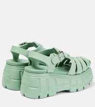 Miu Miu Fisherman EVA platform sandals