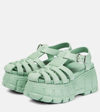 Miu Miu Fisherman EVA platform sandals
