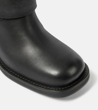 Miu Miu Leather biker boots
