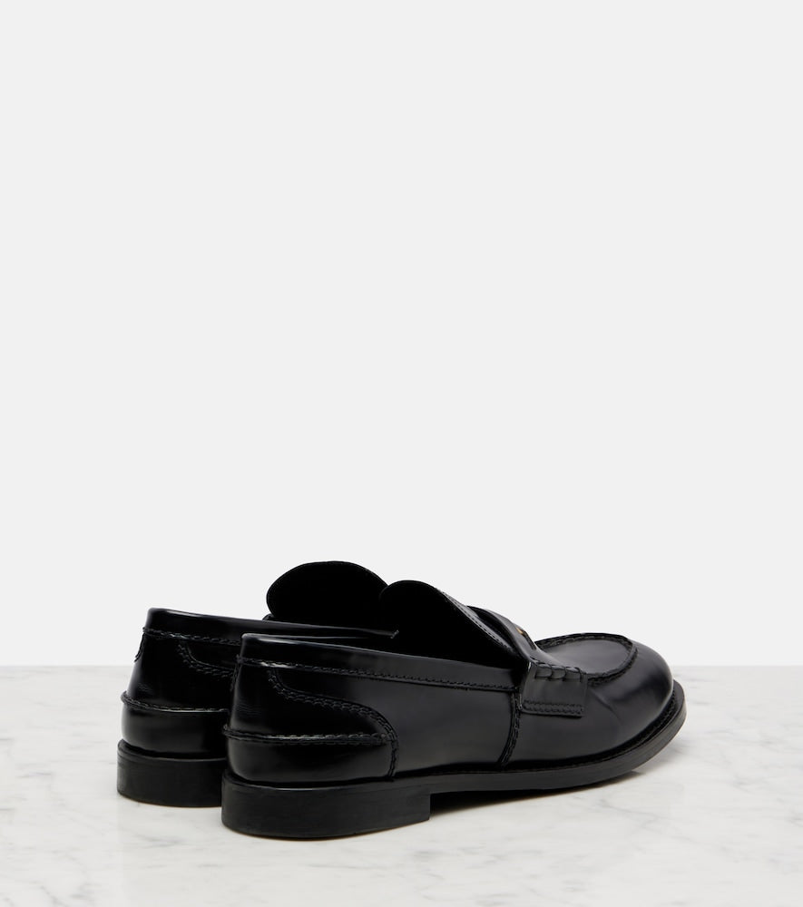 Miu Miu Leather loafers