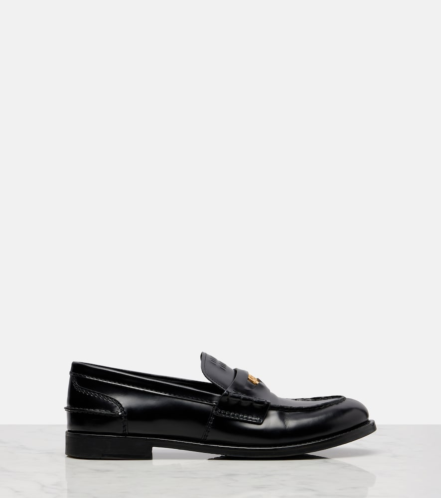 Miu Miu Leather loafers