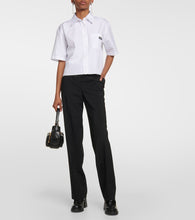 Miu Miu Leather penny loafers