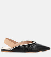 Miu Miu Leather slingback ballet flats