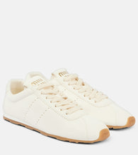 Miu Miu Leather sneakers - Miu Miu 皮革运动鞋