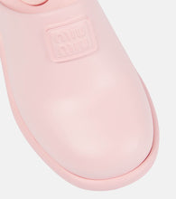 Miu Miu Logo clogs