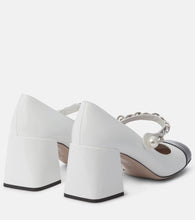 Miu Miu Mary Jane leather pumps