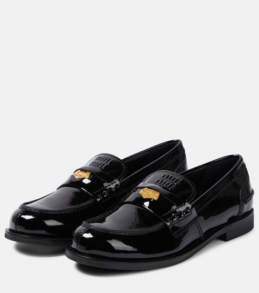 Miu Miu Patent leather loafers