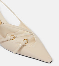 Miu Miu Patent leather slingback pumps