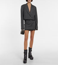 Miu Miu Platform leather ankle boots