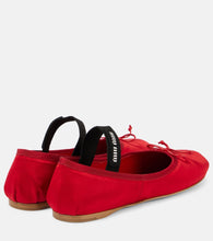 Miu Miu Satin ballet flats