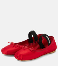 Miu Miu Satin ballet flats