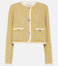 Miu Miu Single-breasted boucl√É¬© jacket - Miu Miu 单排扣粗花呢外套