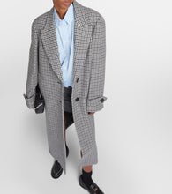 Miu Miu Single-breasted virgin wool coat