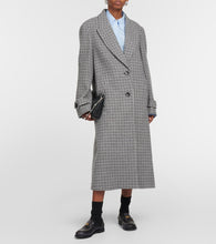 Miu Miu Single-breasted virgin wool coat