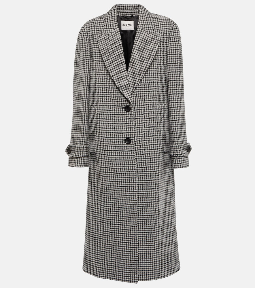 Miu Miu Single-breasted virgin wool coat - Miu Miu 单排扣羊毛大衣