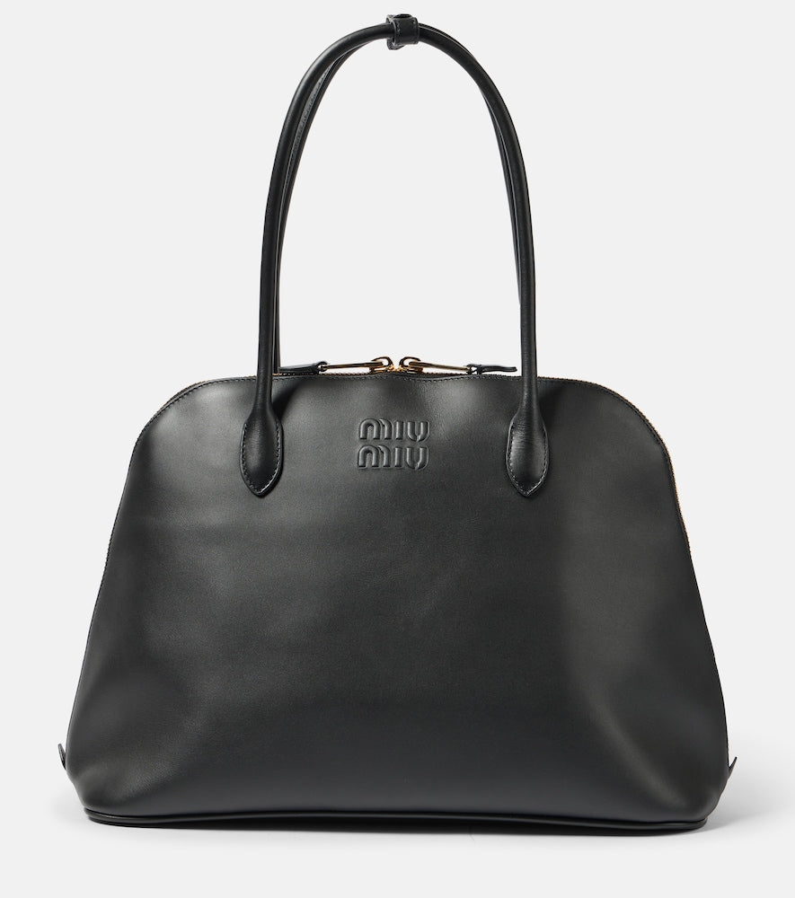 Miu Miu Softy Small leather shoulder bag - Miu Miu Softy 小号皮革单肩包