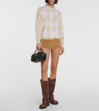 Miu Miu Studded leather knee-high boots