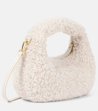 Miu Miu Wander Mini shearling shoulder bag