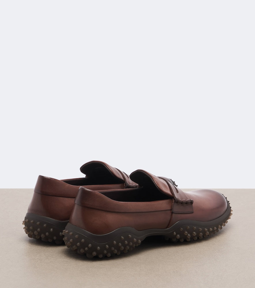Miu Miu Leather loafers - Brown Loafers