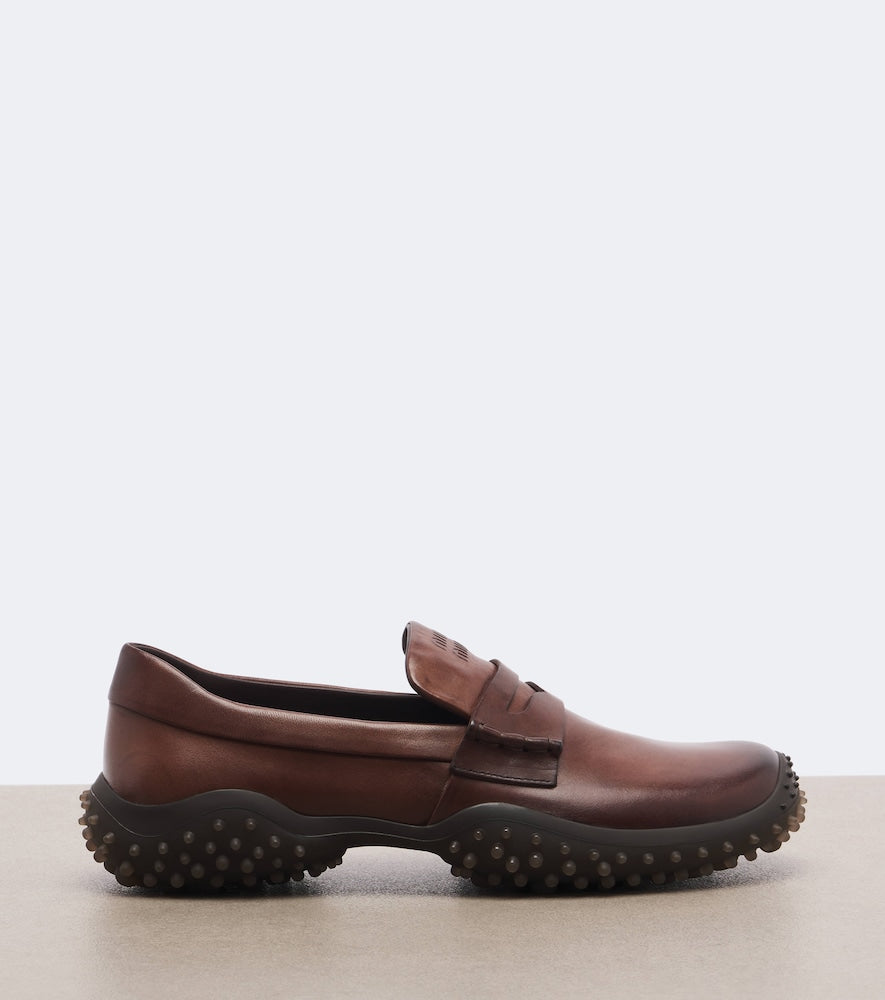 Miu Miu Leather loafers - Brown Loafers