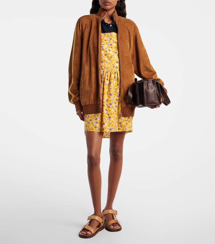 Miu Miu Leather sandals (Brown) - Flat Sandals