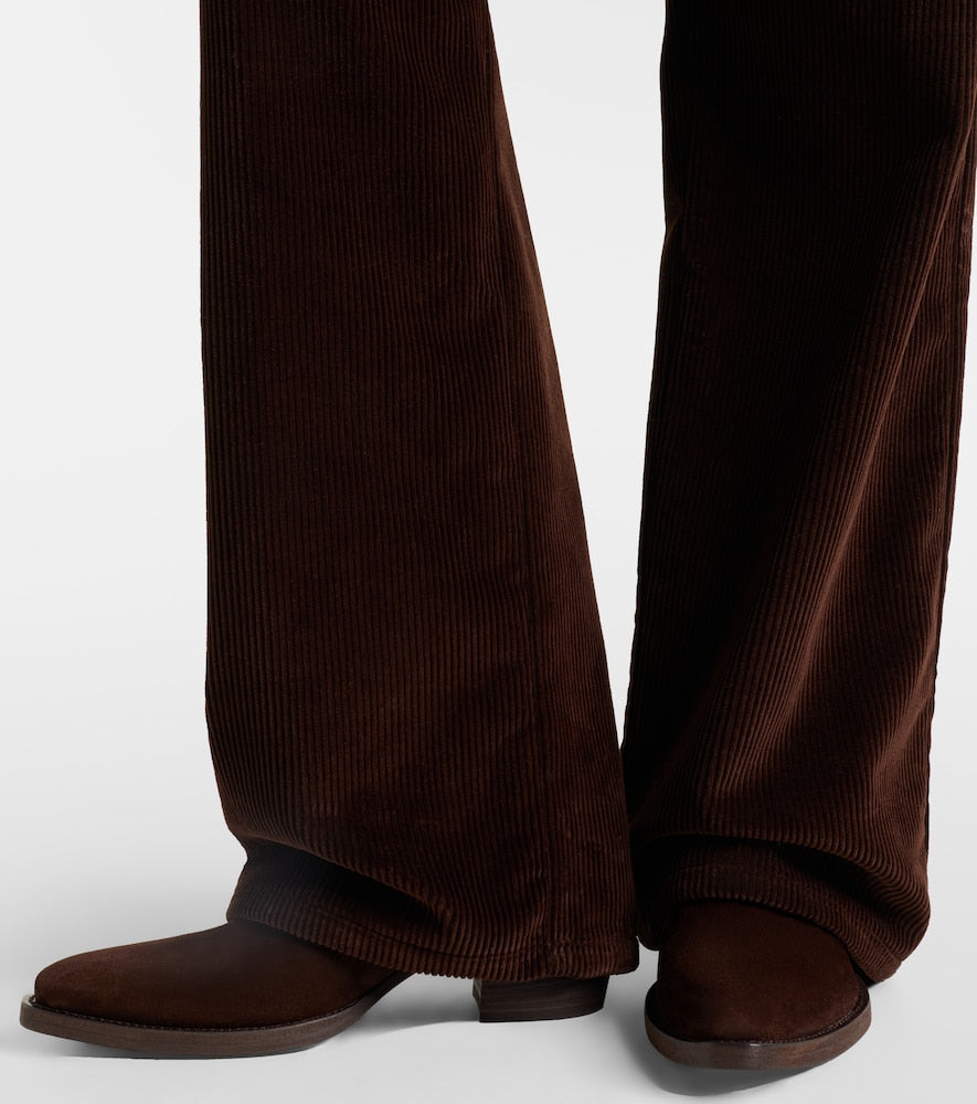 Miu Miu Suede ankle boots - Brown Mid Heel Boots
