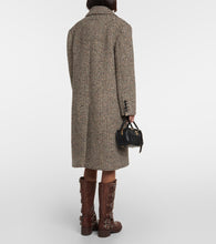 Miu Miu Wool and silk-blend boucl√É¬© coat