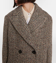 Miu Miu Wool and silk-blend boucl√É¬© coat