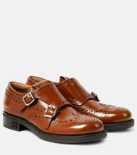 Miu Miu x Church√¢¬Ä¬ôs Double Monk leather brogues - Miu Miu x Church√¢¬Ä¬ôs 双僧侣皮鞋
