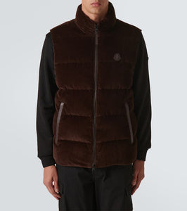 Moncler Acrab cotton down vest