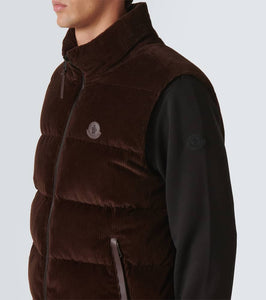 Moncler Acrab cotton down vest