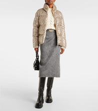 Moncler Anterne sequined down jacket