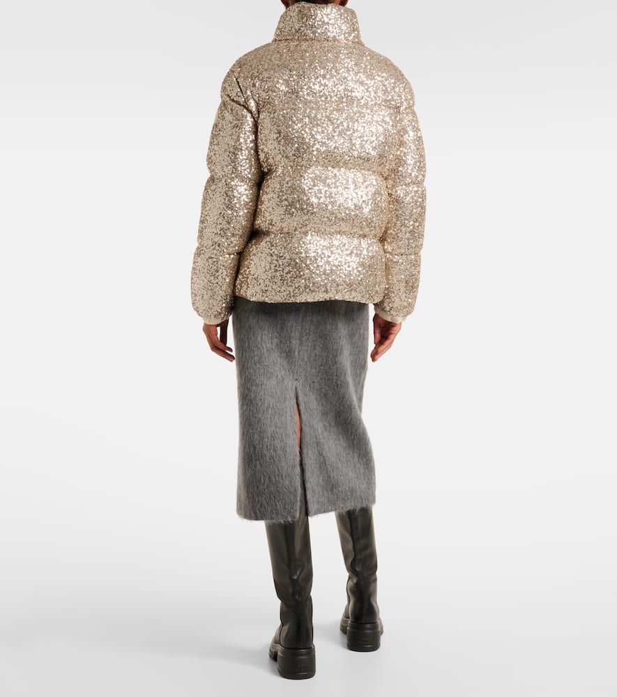 Moncler Anterne sequined down jacket