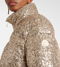 Moncler Anterne sequined down jacket