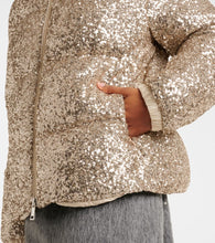 Moncler Anterne sequined down jacket