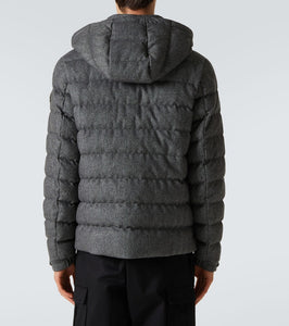 Moncler Arneb wool-blend down jacket