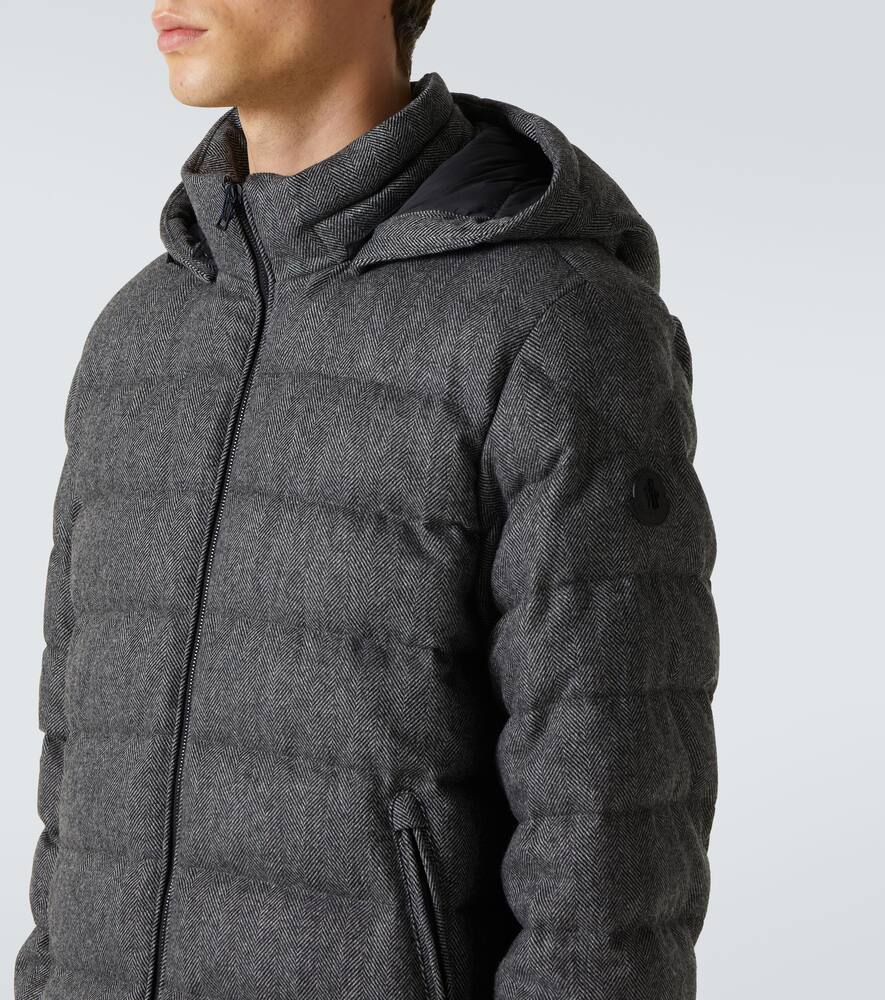 Moncler Arneb wool-blend down jacket