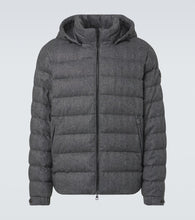 Moncler Arneb wool-blend down jacket