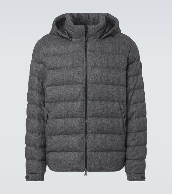 Moncler Arneb wool-blend down jacket