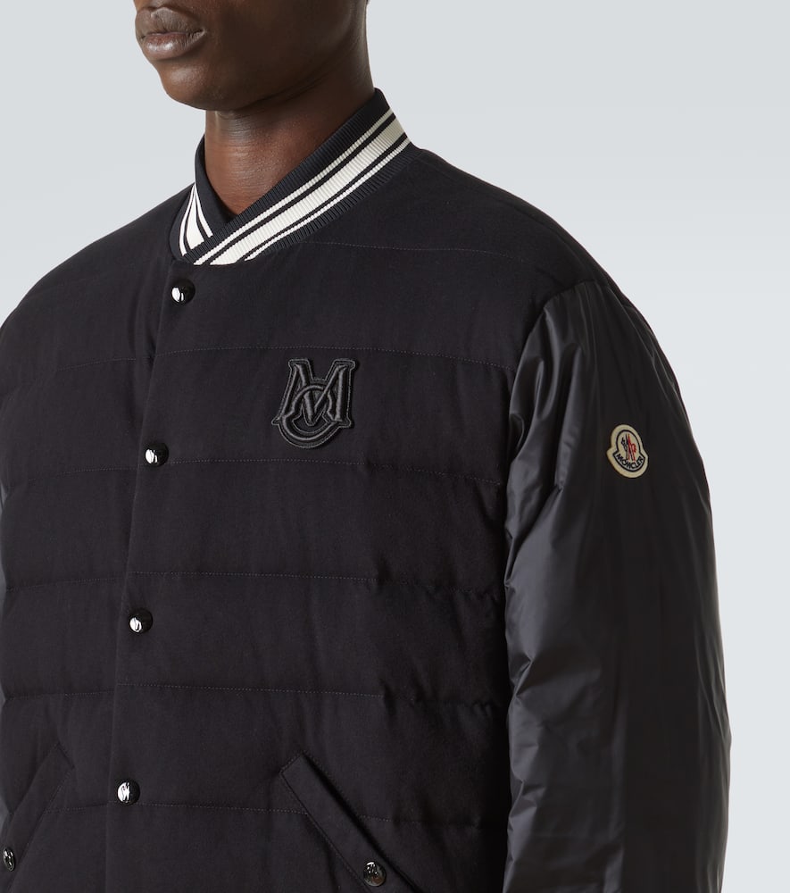 Moncler Bouchet down bomber jacket