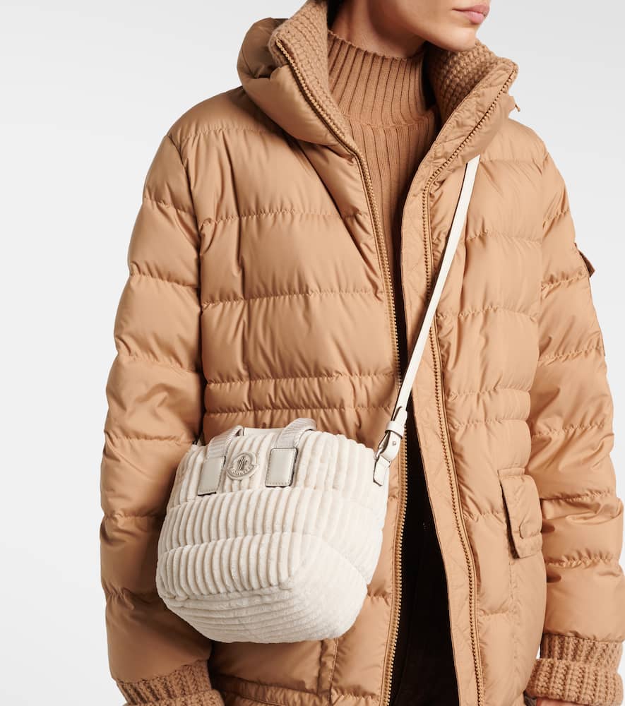 Moncler Caradoc Micro corduroy tote bag