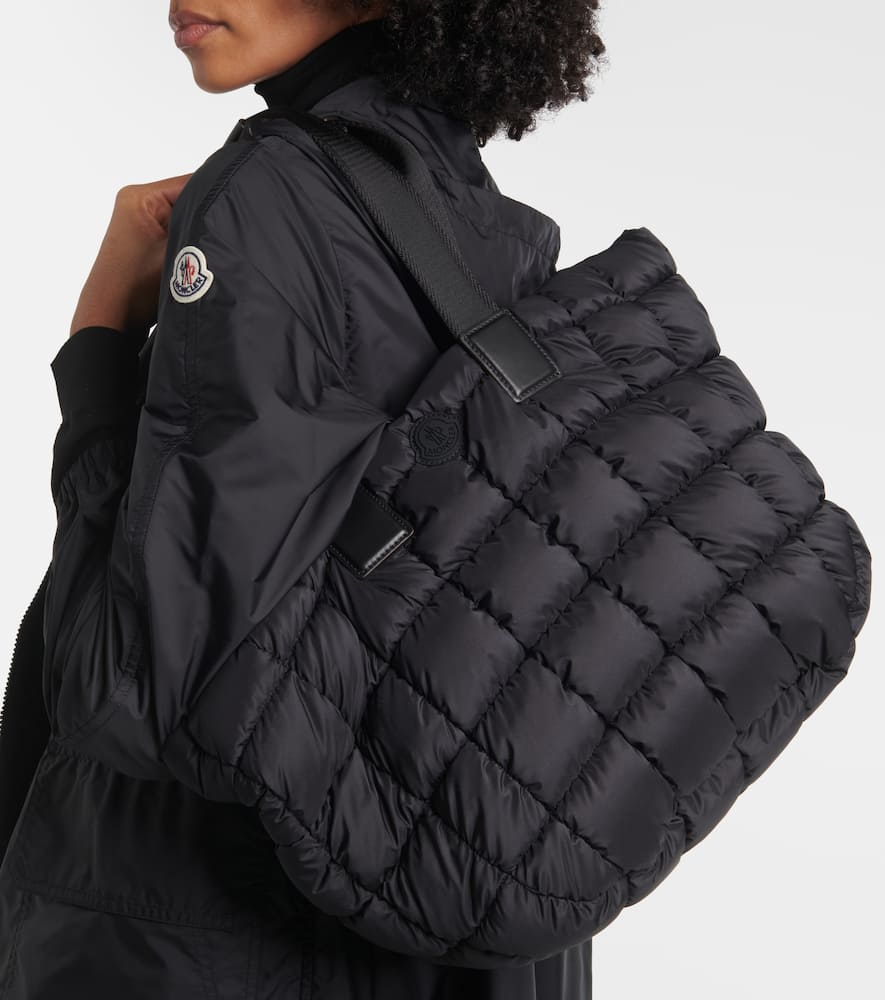 Moncler Caradoc technical down tote bag